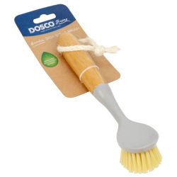 Dosco Dish Brush Bamboo Round