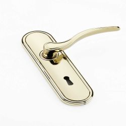 Basta Belvedere Lever Handle Brass