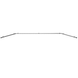 Woodies 28mm Baypole 500cm Chrome