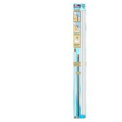 Packet of 3 White 1m Long Pipesnaps