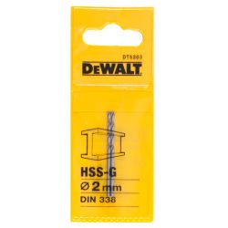 DEWALT HSS-G Drill Bit 2mm