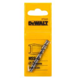 DEWALT HSS-G Drill Bit 3mm