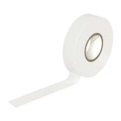 BG Insulation Tape, 20M X 19Mm, White