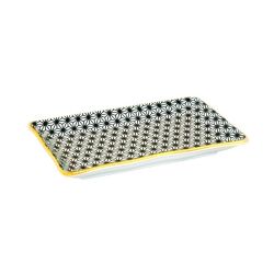 Geo Black Platter