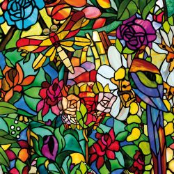 Dc Fix Self Adhesive 2m x 45cm Stained Glass