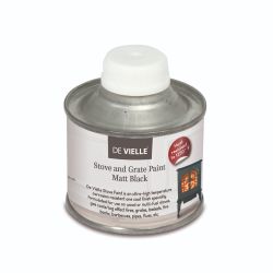 De Vielle Stove Paint 100Ml (Matt Black)