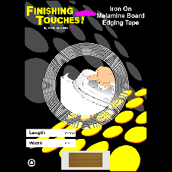 Farmhouse Pine Iron On Edging