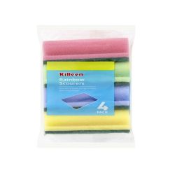 Killeen Mega Value Rainbow 4 pack Scourer.