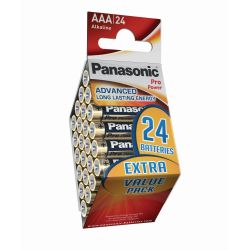 Panasonic Aa Alkaline 24 Pack