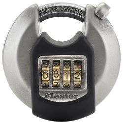 Master Lock Combin Padlock With Shrouded Shackle
