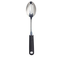 Masterclass Soft Grip Stainless Steel Slotted Spoon