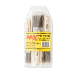 MX 3 Piece Professional Paint brush Set