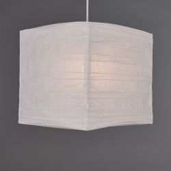 30cm(12") Square White Paper Shade.