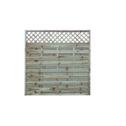 Fence Panel with Lattice Top 1800mm x 1800mm