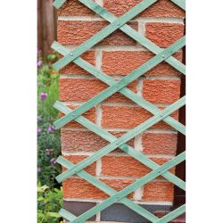 The Good Life Expandable Trellis 1.8 x 0.6m Green