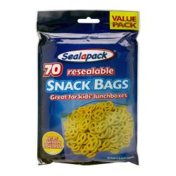 Sealapack 70Pk Snack Bags