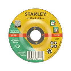 Stanley  115Mm Concrete & Stone Cutting Bonded Disc
