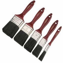 Stanley 5 Piece  Decor Paint Brush Set
