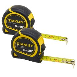Stanley Twin Pack 5M & 8M Tape Measures