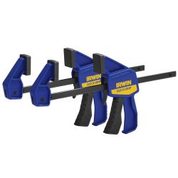 Irwin 150mm (6") Mini One-Handed Bar Clamps - 2 Piece