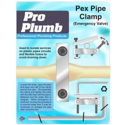 Plumbing Tools - Pex Pipe Clamp (Emergency Valve)