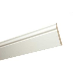 Trojan 5" (120mm) Skirting 2.4m White