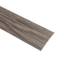 Trojan Self Adhesive Coverstrip 2.7m Titanium Oak - Dark Grey