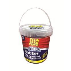 Ultra Power 15 x 20g Block Bait Rat Killer Station Refills