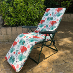 Abstract Leaf Garden Reclining Chair Woodie s
