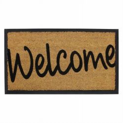 Jvl Doormat 40X70Cm Welcome Coir