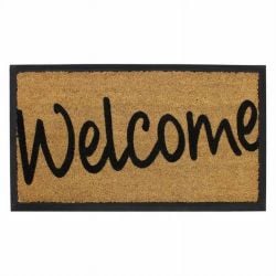 Jvl Doormat 40X70Cm Welcome Coir