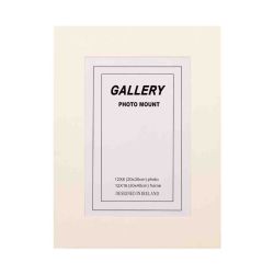 Photo Mount Cream 30X40cm  (16''X12'')