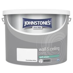 johnstone s vinyl soft sheen brilliant white 10ltr woodie s