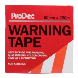 RED & WHITE HAZARD TAPE PTWT20