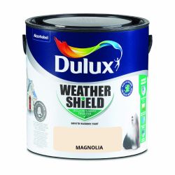 Dulux Weathershield Smooth Masonry Magnolia 2.5L