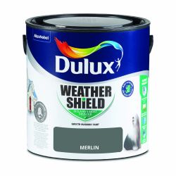Dulux Weathershield Smooth Masonry Merlin 2.5L
