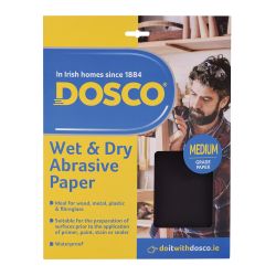 Dosco Wet and Dry Sandpaper Medium