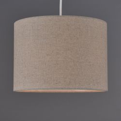 25cm Drum Beige Shade