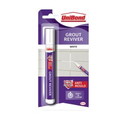 UniBond White Grout Reviver Pen 7ml