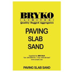 Bryko 25kg Paving Slab Sand