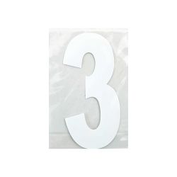 Wheelie Bin Sticker Number 3 - 210 x 250mm