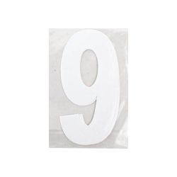 Wheelie Bin Sticker Number 9 - 210 x 250mm