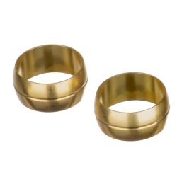 Metric Compression Fittings - 15mm Pack of 2 Olives 678B