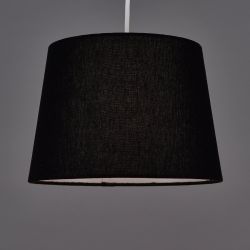 35cm Tapered Drum Black Shade