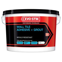 Evo-Stik Waterproof Wall Tile Adhesive & Grout 5L