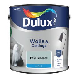 Dulux Walls & Ceilings Matt Pale Peacock 2.5L