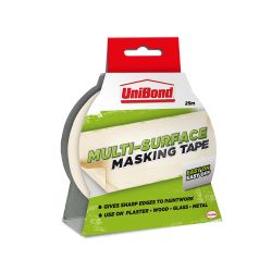 Unibond Easy On Off Masking Tape 25m x 25mm