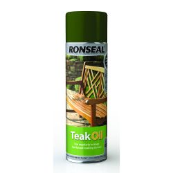 Ronseal 500ml Teak Oil Aerosol