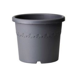 Algarve Cilindro Planter Anthracite 30cm
