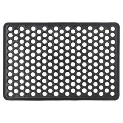 JVL Honeycomb Rubber Scraper Doormat 40x60cm